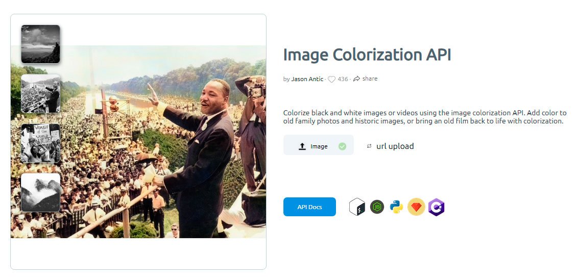 AI Photo Colorizer  Colorir fotos em preto e branco em segundos
