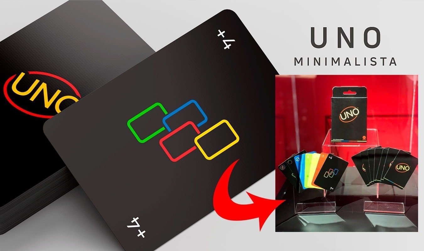 O jogo de cartas UNO ganha versão minimalista no projeto conceitual do  designer Warleson Oliveira • Designerd