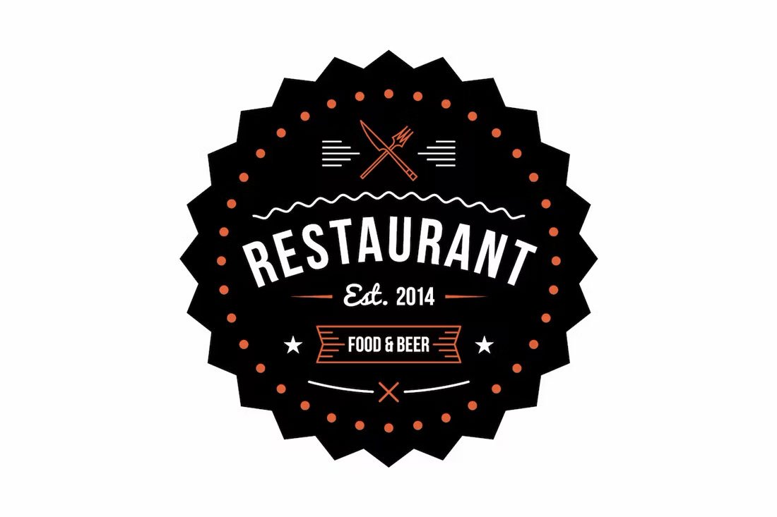 Criador de logos gratuito + ideias de logos para restaurantes (2024)