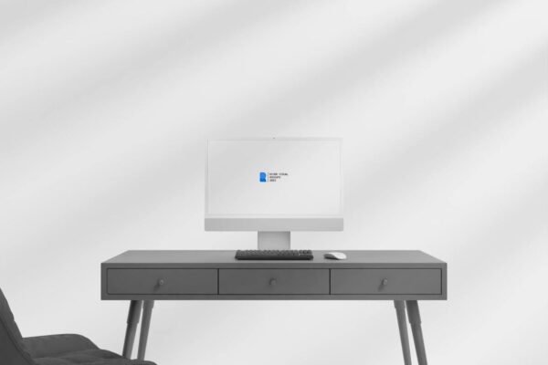 iMac Mockup Animado