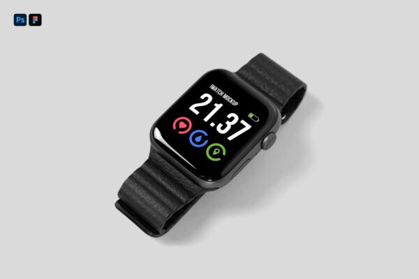 Mockup Gratuito do Apple Watch