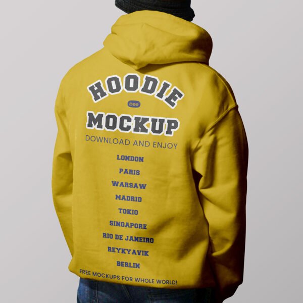 Mockup de Moletom Oversized Grátis