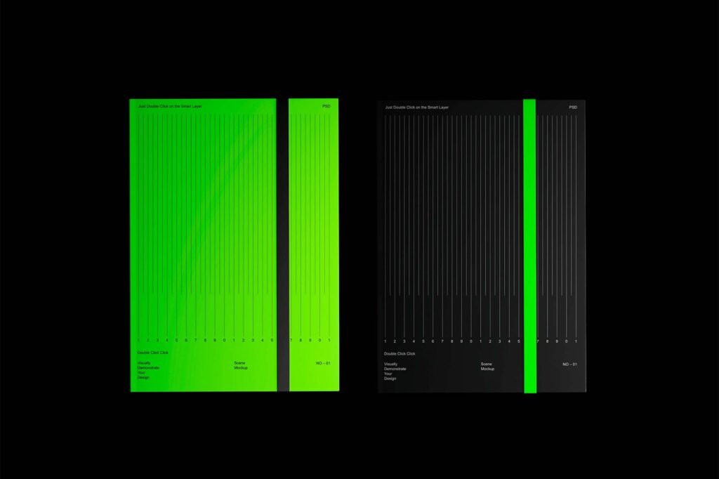 Mockup de Identidade e Marca NEON Vol.1 • Designerd